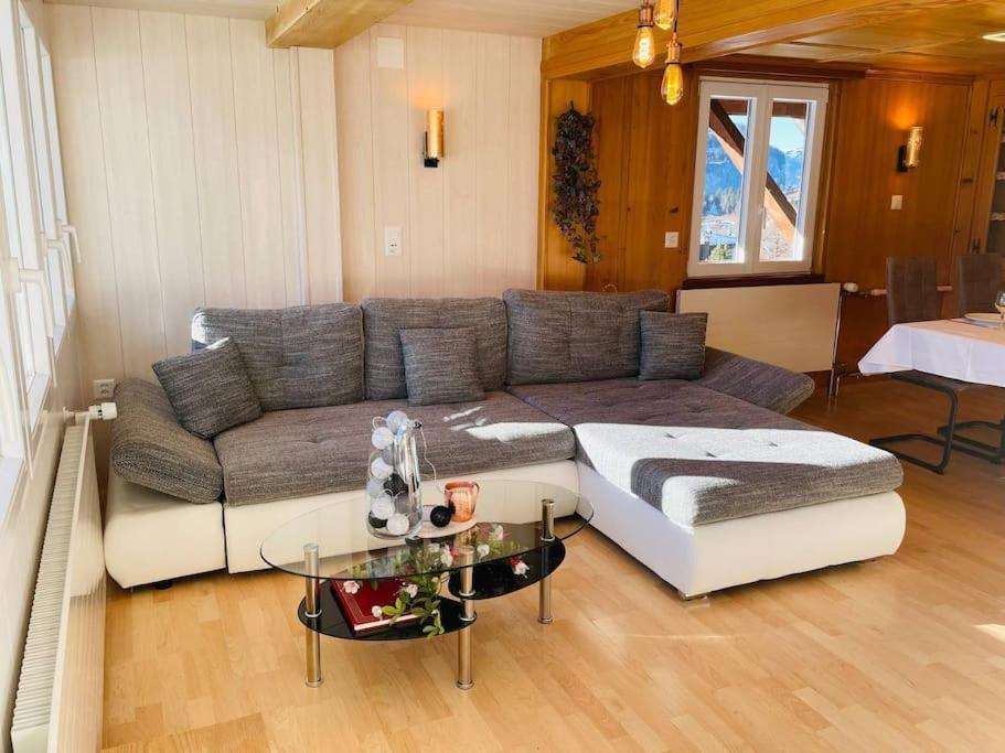 Apartment Chalet Im Sunnigen Usblick Венген Экстерьер фото