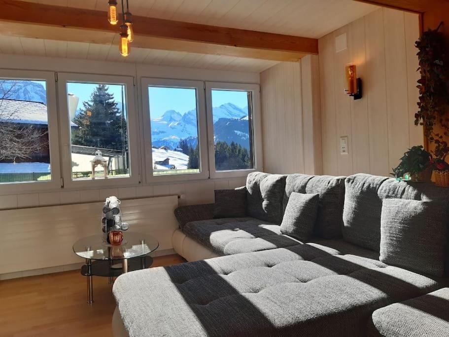 Apartment Chalet Im Sunnigen Usblick Венген Экстерьер фото