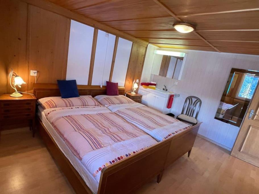 Apartment Chalet Im Sunnigen Usblick Венген Экстерьер фото
