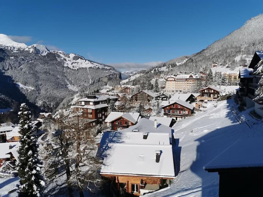 Apartment Chalet Im Sunnigen Usblick Венген Экстерьер фото
